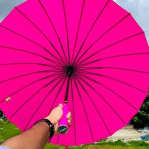 ২৪ শিকের ছাতা (Deep Pink)
