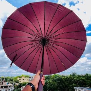 ২৪ শিকের ছাতা (Maroon)